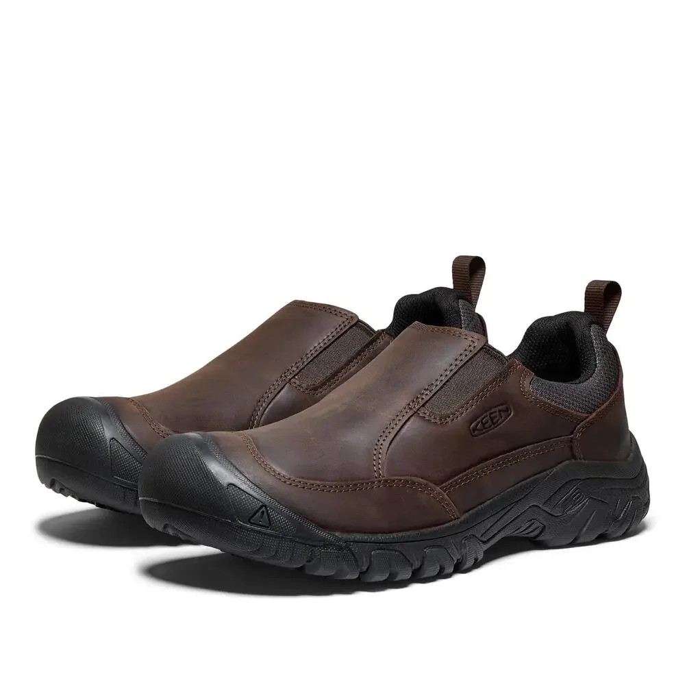 NWT KEEN Men's Targhee 3 Slip-On Leather Mules Dark Earth Mulch Size 11